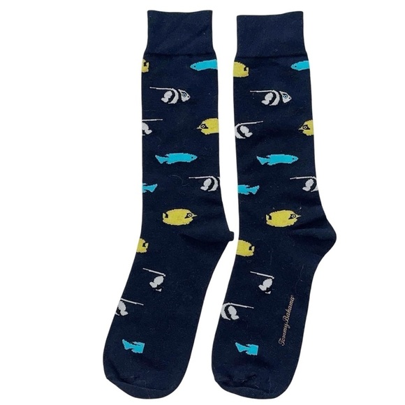 Tommy Bahama Tropical Fish Socks - Picture 3 of 4